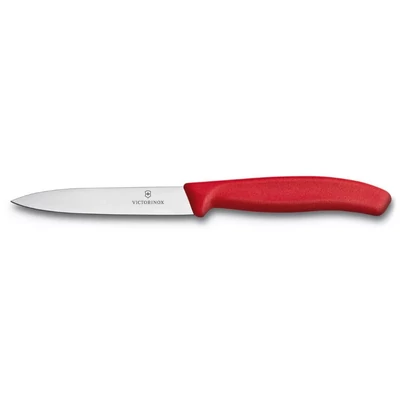 Victorinox Swiss Classic aprítókés egyenes hegyes 10cm piros