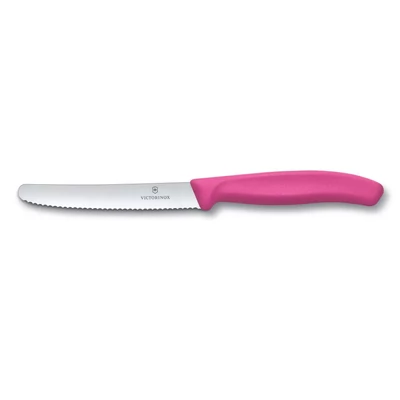 Victorinox Swiss Classic reggeliző kés recés 11cm pink