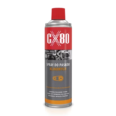 CX-80 Ékszíj csúszásgátló spray, 500 ml