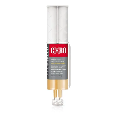CX-80 Silv Weld kétkomponensű univerzális ragasztó, 24 ml