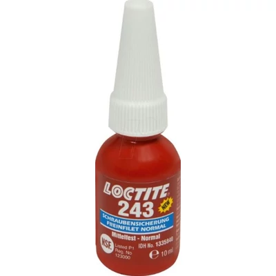 Loctite 243 - közepes szilárdságú csavarrögzítő 10ml