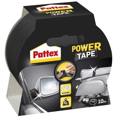 Pattex ragasztószalag power tape fekete 50mmx10m