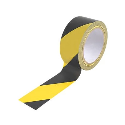 EUROTAPE/DALPO PADLÓJELÖLŐ RAGASZTÓSZALAG 48MMX33M SÁRGA/FEKETE