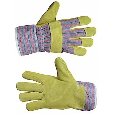 Franciacsíkos, marhahasíték kesztyű.