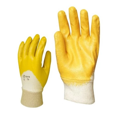 Harrier Nitril, sárga munkavédelmi kesztyű 7-es méret