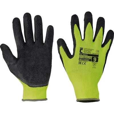 Palawan latex mártott kesztyű, 11-es méret