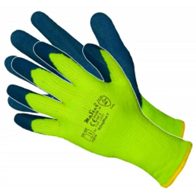 Téli bélelt latex kesztyű 10-es méret