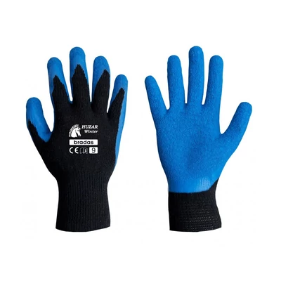 Huzar Winter vastag latex védőkesztyű 11-es méret