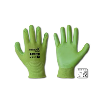Nitrox Mint, védőkesztyű, nitril, 7-es méret 1 pár