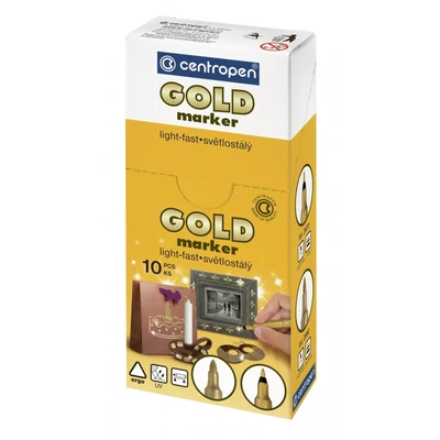 Centropen Gold Marker 1mm