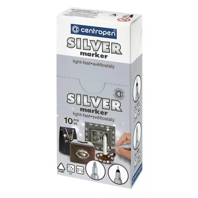 Centropen Silver Marker 1mm