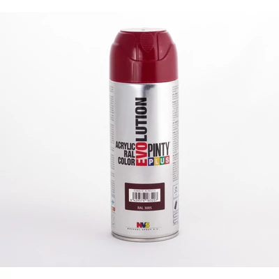 Pinty Plus  EVO akril RAL 3005 400ml  Borpiros (Wine red)