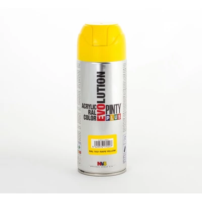 Pinty Plus  EVO akril RAL 1021 400ml Repcesárga, Napsárga