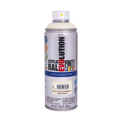 Pinty Plus EVO VIZES BÁZISÚ FÉNYESAKRIL RAL 1015 400ML(Light Ivory) NOV751