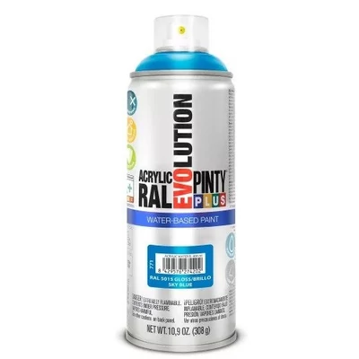 Pinty EVO VIZES BÁZISÚ FÉNYES AKRIL RAL 5015 400ML(Sky blue) NVS771