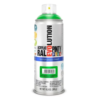 Pinty Plus EVO VIZES BÁZISÚ AKRIL RAL 6018 400ML(Yellow green) NOV841