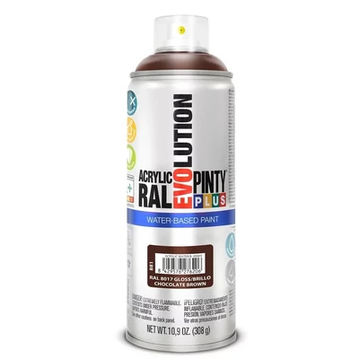 Pinty Plus EVO VIZES BÁZISÚ FÉNYES AKRIL RAL 8017 400ML(Chocolate brown) NOV881