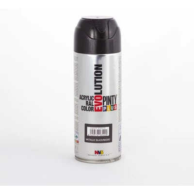 Pinty Plus EVO akril metál fek.  MT153 400ml