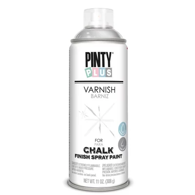Pinty plus chalk vízbázisú matt lakk spray