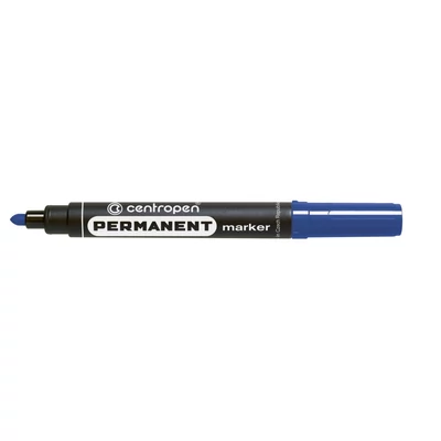 Centropen alkoholos marker kerek kék