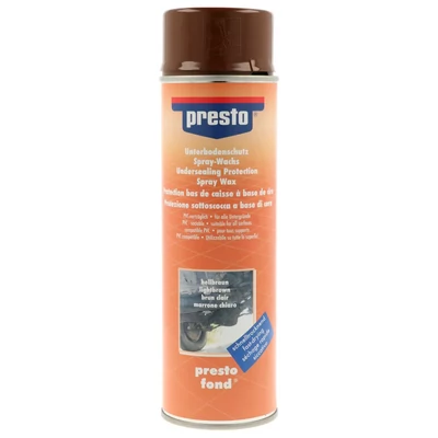 Presto Alvázvédő waxos aeroszol (barna-transzparens) 500 ml