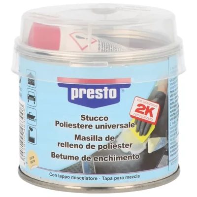 Presto poliészteres gitt 250 g