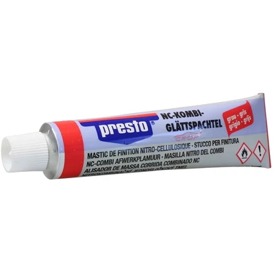 Presto Finish NC (nitro-ko.) simítógitt sötétszürke 100 g