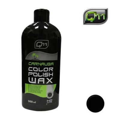 Q11 | karnauba viaszos wax | fekete színhez | 500 ml