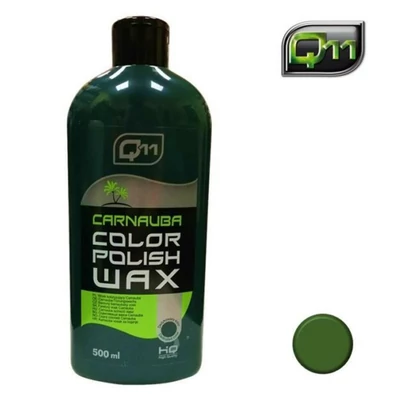 Q11 karnauba viaszos wax zöld színhez  500 ml