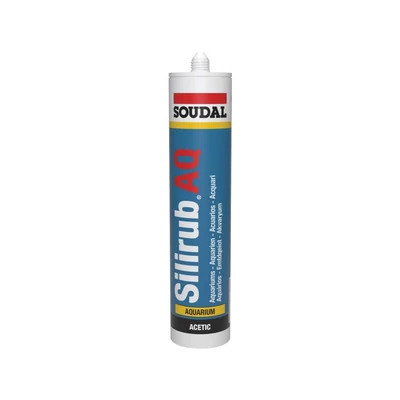 Soudal Aquarium fekete 310ml