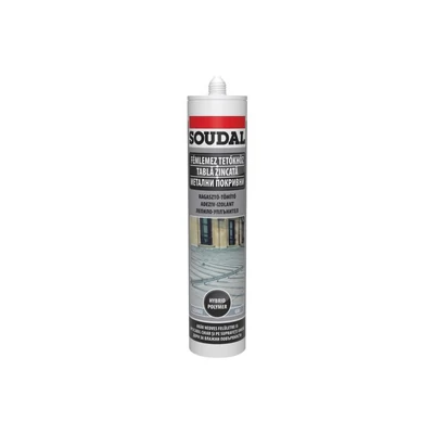 Soudal Tetőlemez tömitő - Colozinc szürke 290 ml