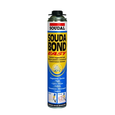 Soudal Pisztolyhab Soudabond EASY ragasztóhab téli 750ml  (-10 C°-ig)
