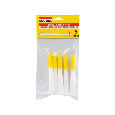 Soudal Szilikoncsőr normál 5db/szett