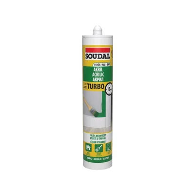Soudal 280mL Turbo Akryl tömítő