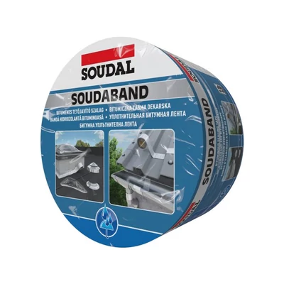 Soudal Soudaband 7,5cm x 10m graphit - Bitumen szalag