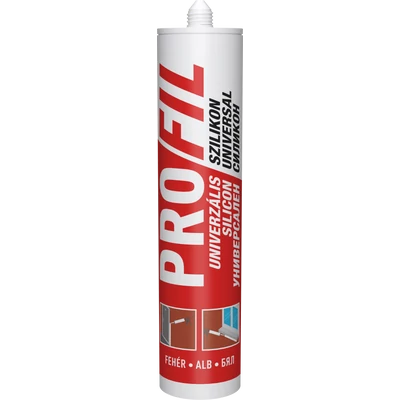 PROFIL Univerzális szilikon 270ml fehér