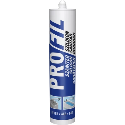 PROFIL Szaniter szilikon ecetsavas fehér 270ml