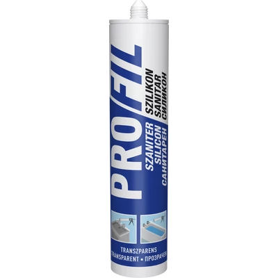 PROFIL Szaniter szilikon ecetsavas transzparens 270ml