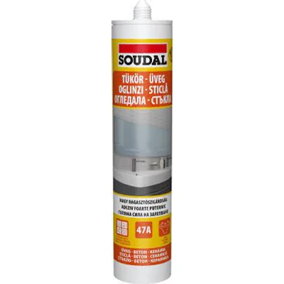 Soudal Tükörragasztó  280ml 47A