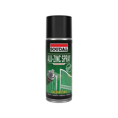 Soudal Alu-Zink spray fényes 400 ml