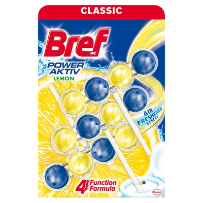 Bref wc illatosító Lemon 3x50g