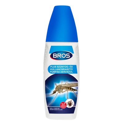 Bros Plus szúnyog és kullancs riasztó pumpás 100ml