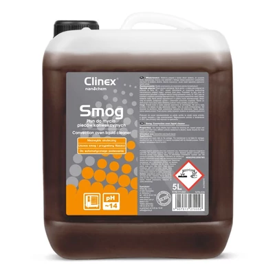 CLINEX SMOG ipari tisztítószer párolók, füstölő kamrák tisztítására PH14 5L
