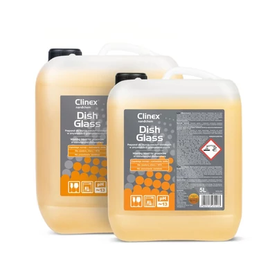 CLINEX DishGlass gépi pohár mosogatószer PH13 5L