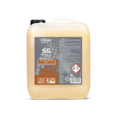 CLINEX S5 univerzális padlótisztító és zsíroldószer PH13 5L