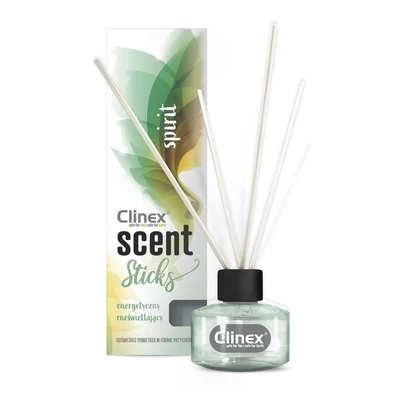 Clinex Scent Sticks Spirit illatpálcák+üveg 45ml