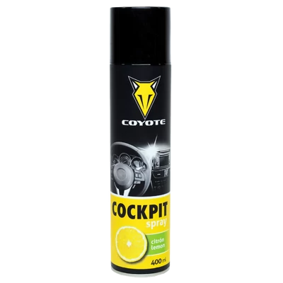 COYOTE Műszerfalápoló spray citrom 400ml