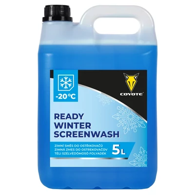 COYOTE Téli szélvédőmosó folyadék -20°C 5L READY
