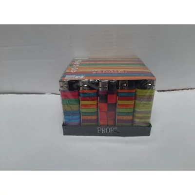 Prof. elektromos mintás öngyújtó