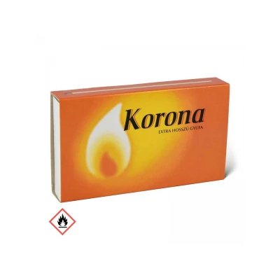 KORONA EXTRA HOSSZÚ BIZTONSÁGI GYUFA